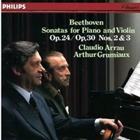 Philips Classics : Arrau - Beethoven Violin Sonatas 5, 7 & 8